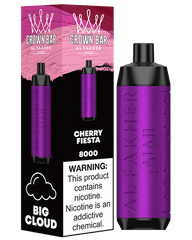 Al Fakher Crown Bar Cherry Fiesta 8000 Puffs – 5mg Disposable Vape Dubai