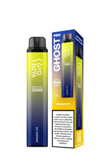 Banana Ice 20mg 3500 Puffs By Vapes Bars Ghost Pro | Dubai Vapor Hub