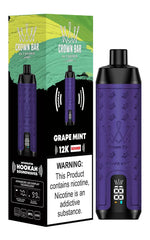 Al Fakher Crown Bar 12K Puffs – Grape Mint Disposable Vape | 5mg Nicotine