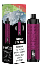 Al Fakher Crown Bar 12K Puffs – Lush Ice Disposable Vape | 5mg Nicotine