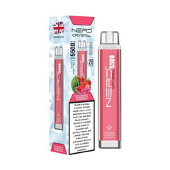 Nerd Crystal 5500 Puffs Strawberry Watermelon Bubblegum - Smoke Vape Heets Terea Iqos In Dubai