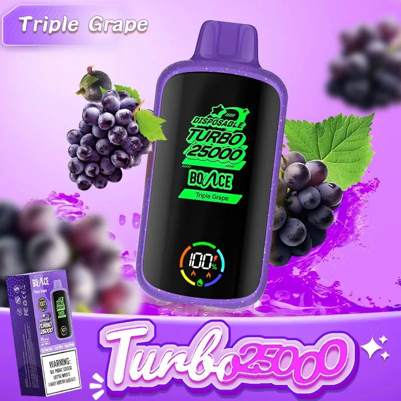 Turbo 25K Disposable Vape 5% Nicotine 25000 Puffs in UAE