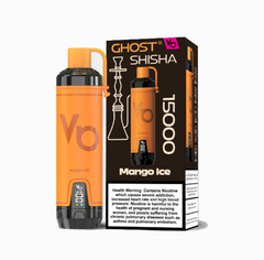 Ghost Shisha Mango Ice 15000 Puffs – 5mg | Refreshing Disposable Vape UAE