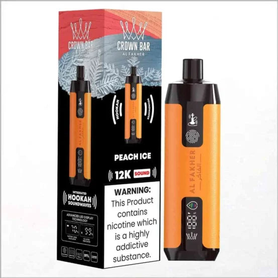 Al Fakher Crown Bar 12K Puffs – Blueberry Gum | Disposable Vape UAE
