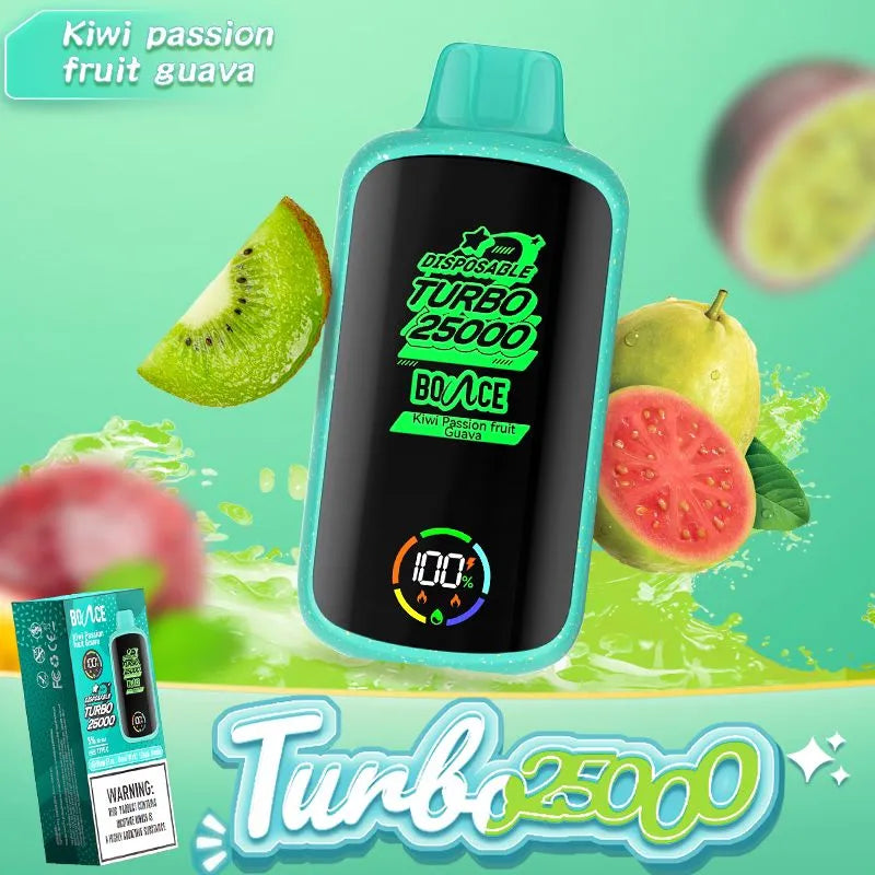 Turbo 25K Disposable Vape 5% Nicotine 25000 Puffs in UAE