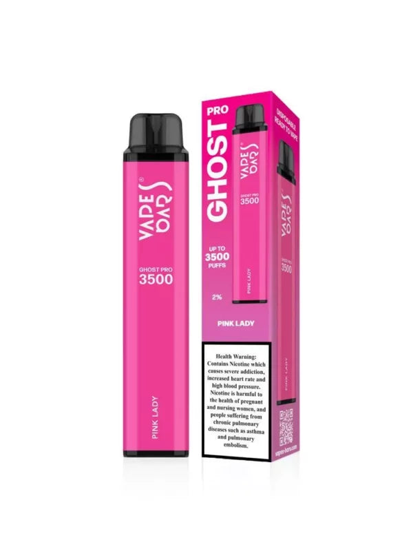 Vapes Bars Ghost PRO Pink Lady 3500 Puffs 20mg - Vape Vibes