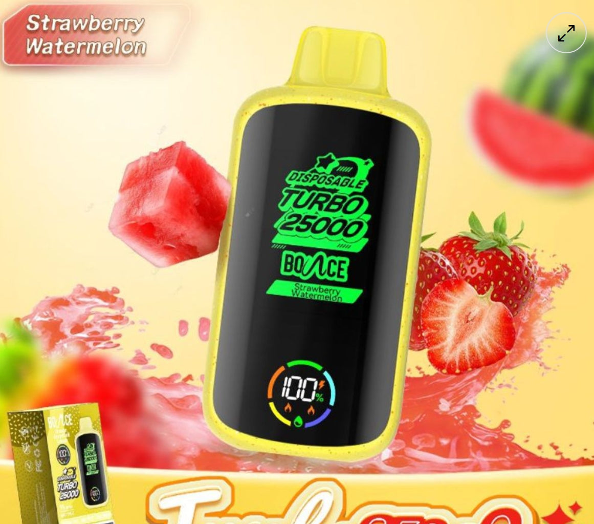 Turbo 25K Disposable Vape 5% Nicotine 25000 Puffs in UAE